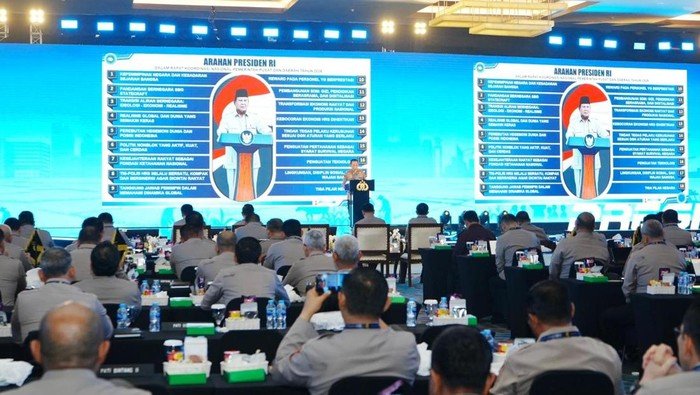 Kapolri Jenderal Listyo Sigit PrabowoBuka Rapim Polri 2026, Siap Sukseskan Rencana Kerja Pemerintah